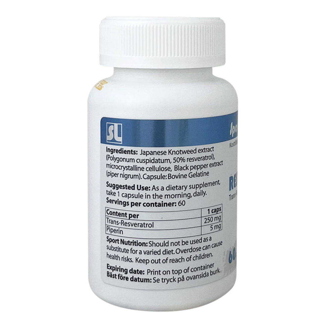 Sportlab Resveratrol 60 kapslar