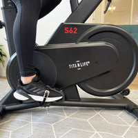 TITAN LIFE Indoor Bike S62 – premiumcykel för tyst och effektiv träning