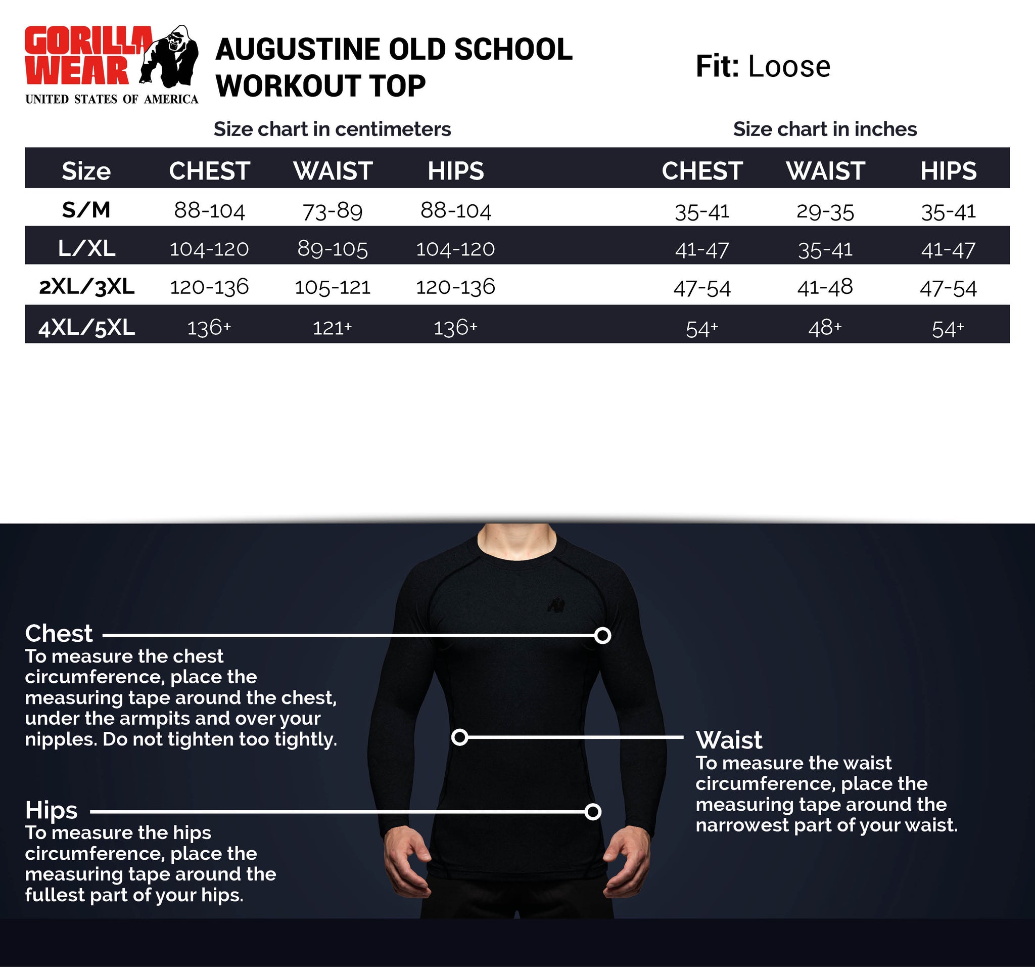 Gorilla Wear Augustine Old School Work Out Top, grey