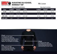 Gorilla Wear Augustine Old School Work Out Top, black