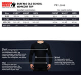 Gorilla Wear Buffalo Old School Workout Top, black/red