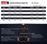 Gorilla Wear Carter Stretch Tank Top, black