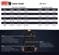 Gorilla Wear Davis T-Shirt, black