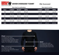 Gorilla Wear Dover Oversized T-Shirt, black