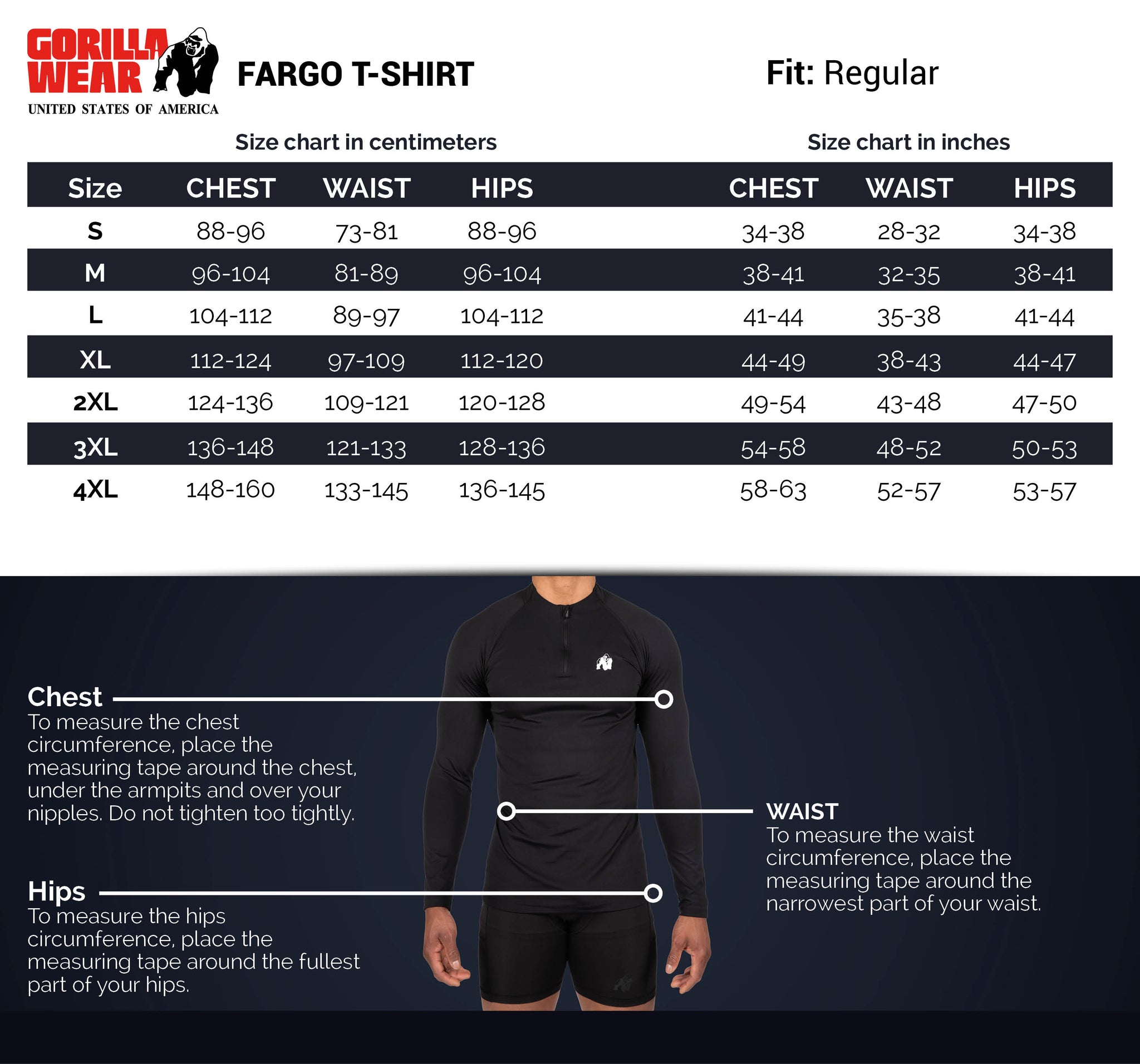 Gorilla Wear Fargo T-Shirt, grey