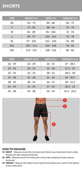 Gorilla Wear Clayton Boxing Shorts, black/red