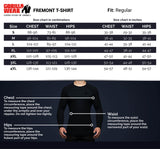 Gorilla Wear Fremont T-Shirt, black/white