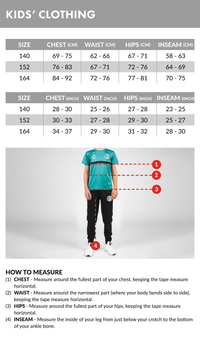 Gorilla Wear Vernon Kids Track Jacket, teal green