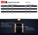 Gorilla Wear Monroe Sports Bra, black