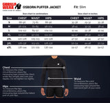 Gorilla Wear Osborn Puffer Jacket, black