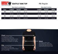 Gorilla Wear Seattle Tank Top, black