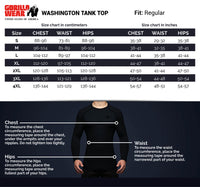 Gorilla Wear Washington Tank Top, blue