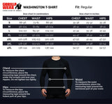 Gorilla Wear Washington T-Shirt, black