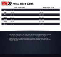 Gorilla Wear Yakima Boxing Gloves, white