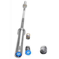Master Fitness Internationell Silver Skivstång 28mm, Silver - Hållbar, Ergonomisk, 5 års garanti, Inomhusbruk