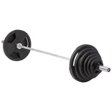 Master Fitness Skivstångsset 115 Kg De Luxe
