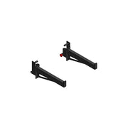 Master Fitness Spotters Pair - Utomhusarmar 58 cm, Zinkbehandlade, Stabilitet, Skonsam mot utrustning, Säkerhetssprint