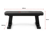 Gymstick Träningsbänk Flat Bench – Enkel, stabil och redo för alla pass