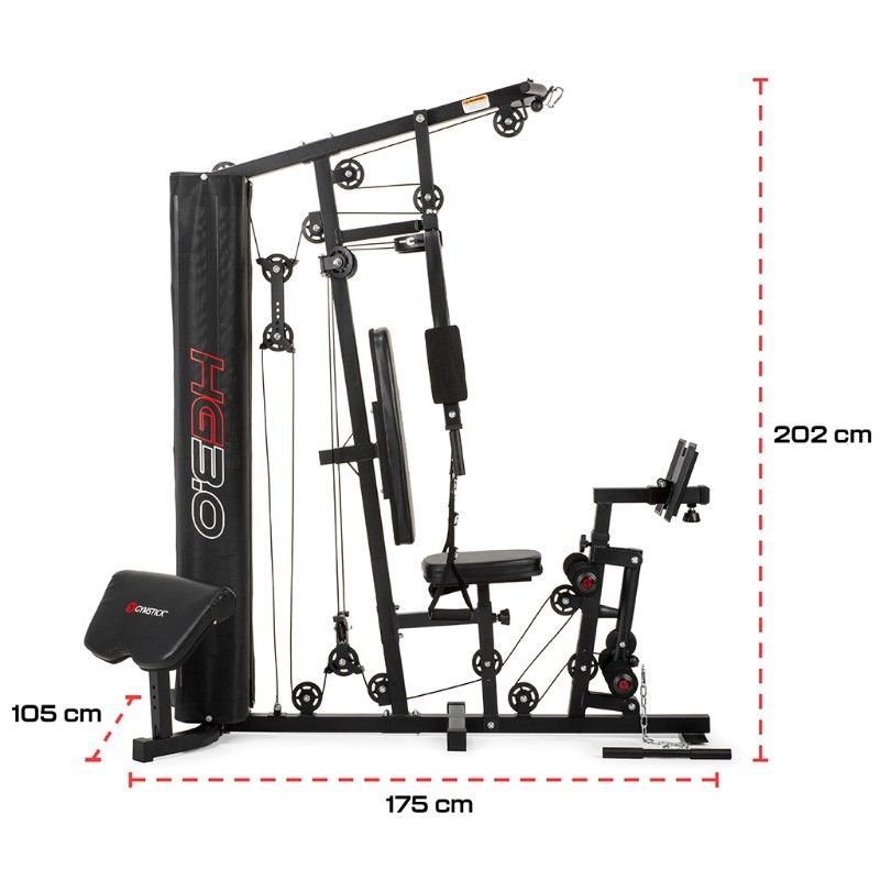 Gymstick Hemmagym Home Gym 3.0 –  Ditt kompletta hemmagym i ett paket ( Bästa budgetval&nbsp;Bäst-i-test 2024 )