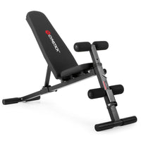 Gymstick Multi Bench Multibänk - Kompakt, lätt att vika ihop och perfekt för dig som vill träna rygg, mage och sidomuskler