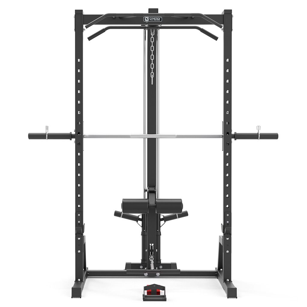 Gymstick SHR Half Smith med pulley maskin – Allt i ett för hemmagym