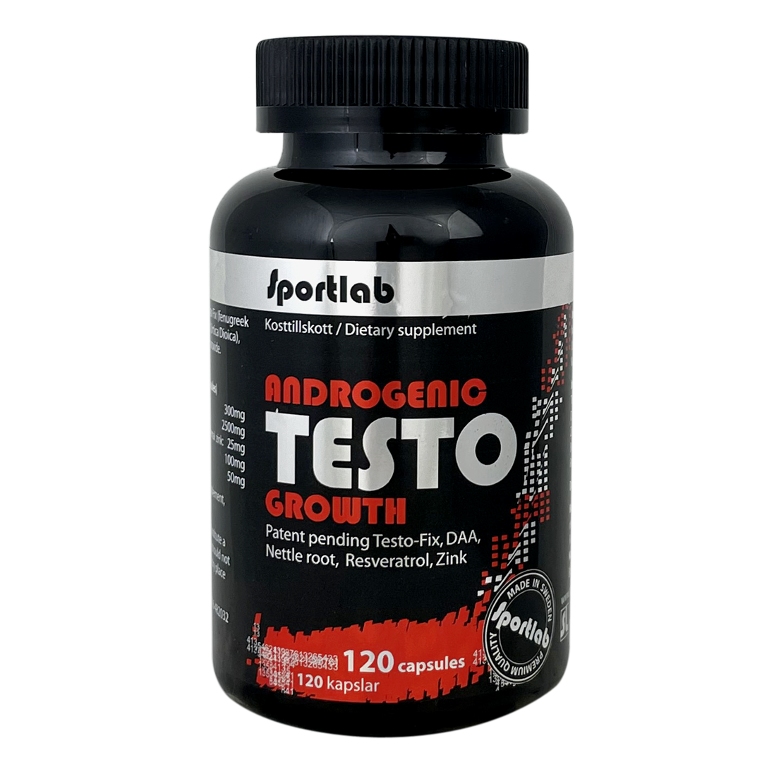 Sportlab Testo Growth, 120 Kapslar