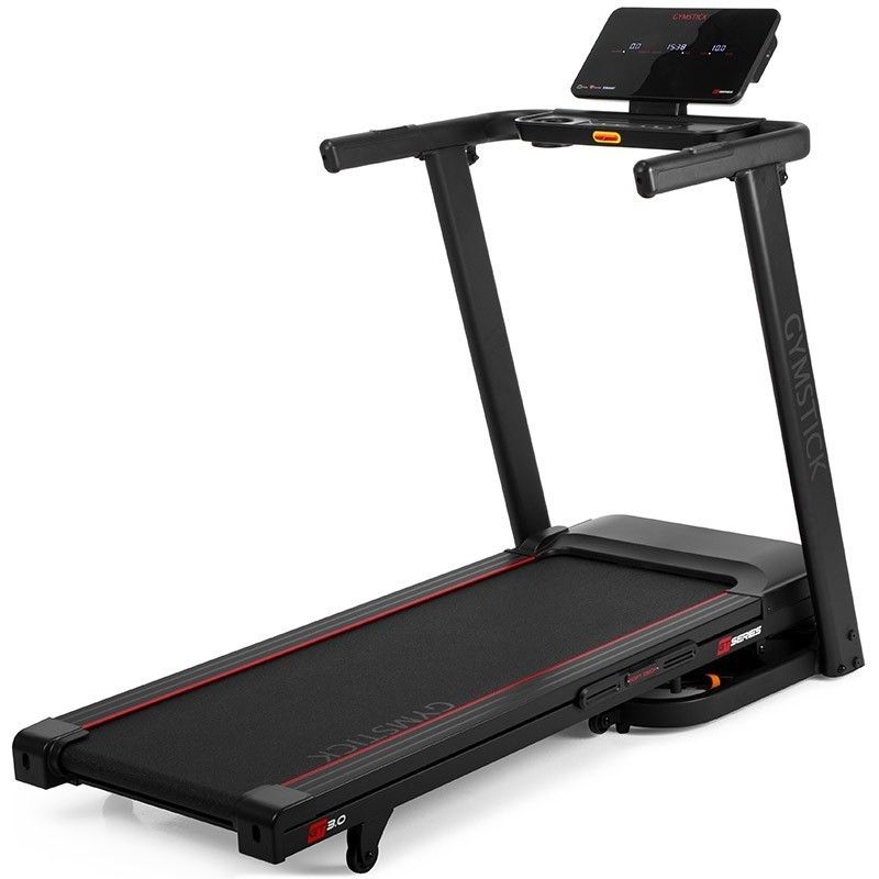 Gymstick GT3.0 – Löpband med motoriserad lutning och 120 kg maxvikt för seriös hemmaträning