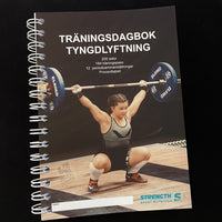 Sportlab Träningsdagbok Tyngdlyftning