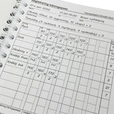 Sportlab Träningsdagbok Tyngdlyftning
