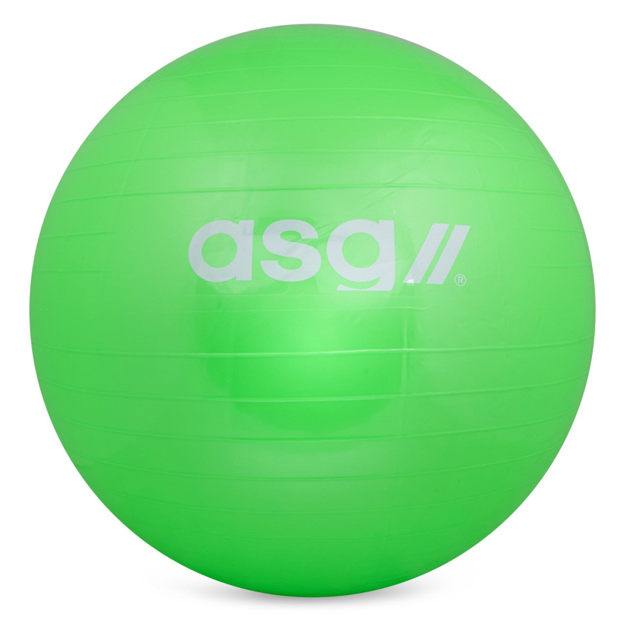 ASG Grön Fitnessboll – 65 cm Träningsboll för Balans, Bål & Funktionell Styrka