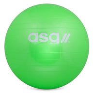 ASG Grön Fitnessboll – 65 cm Träningsboll för Balans, Bål & Funktionell Styrka