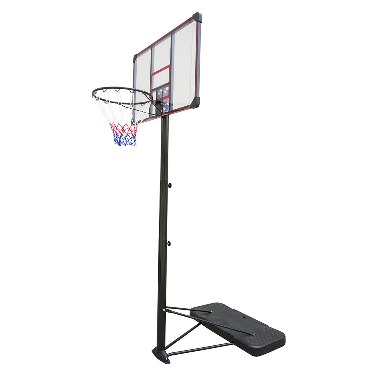 ASG Basketstativ Pro – Justerbar Basketkorg med Hjul för Trädgård & Uppfart (200–305 cm)