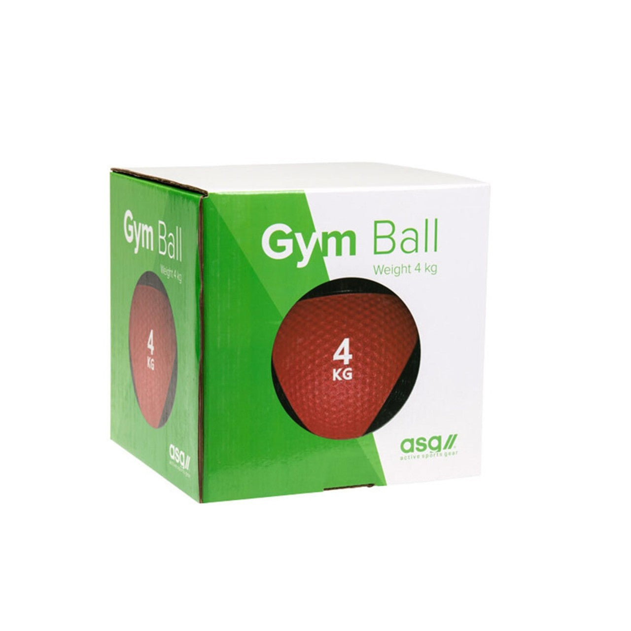 ASG Medicinboll – 4 kg Röd