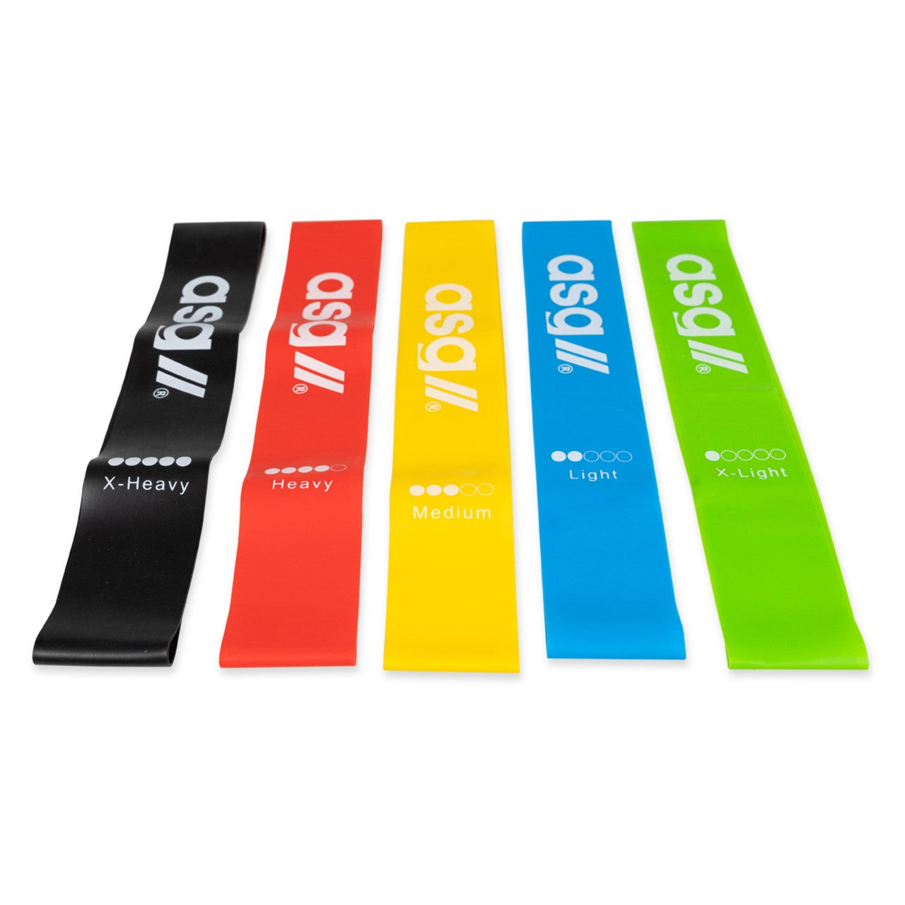 ASG Träningsband 5-pack