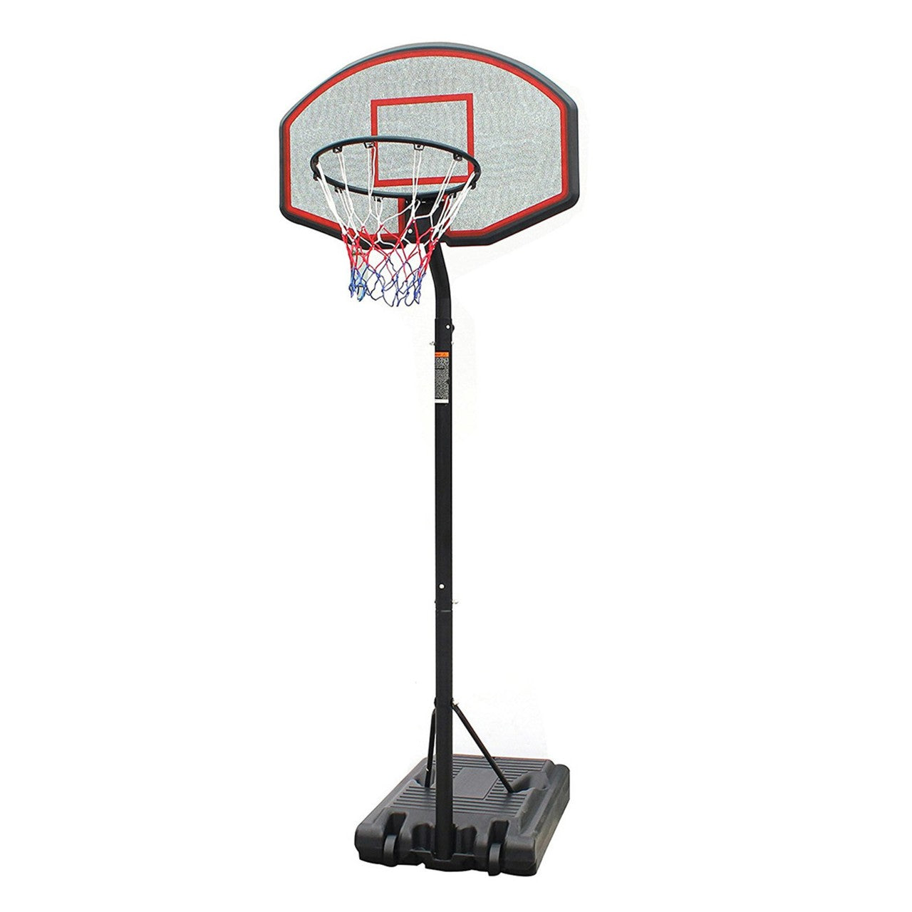 ASG Basketkorg Court – Justerbart Basketställ med Hjul för Trädgård & Uppfart (190–260 cm)