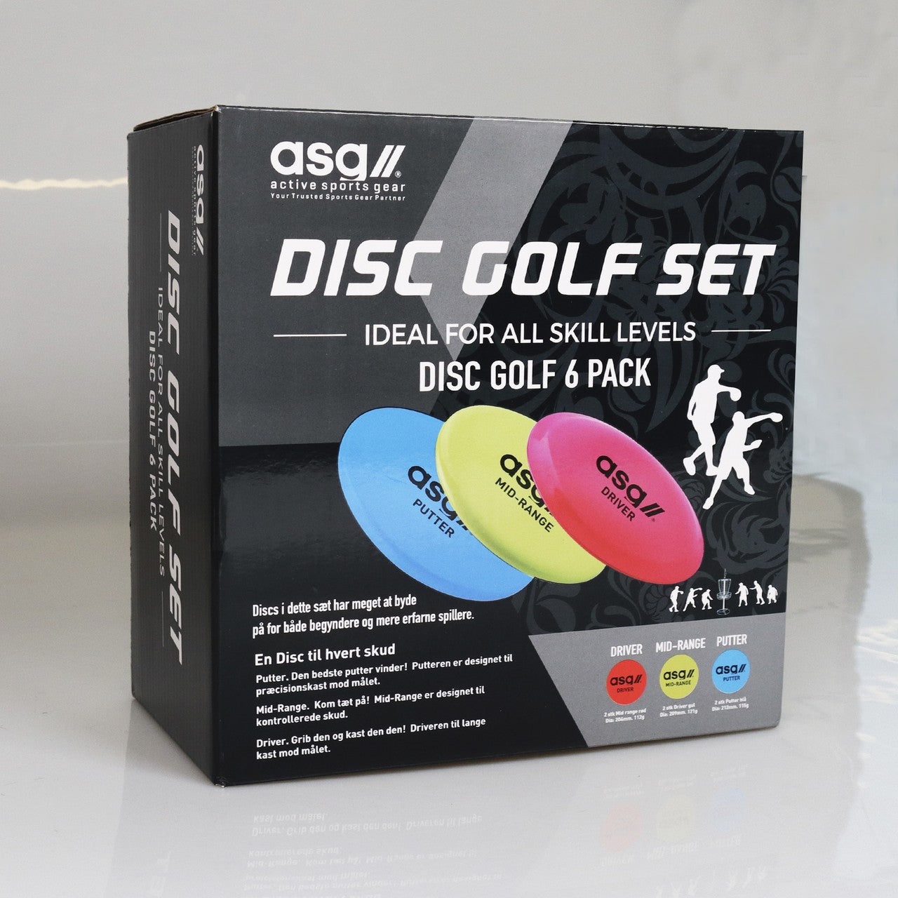 ASG Disc Golf 6-pack