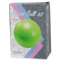 ASG Grön Fitnessboll – 65 cm Träningsboll för Balans, Bål & Funktionell Styrka