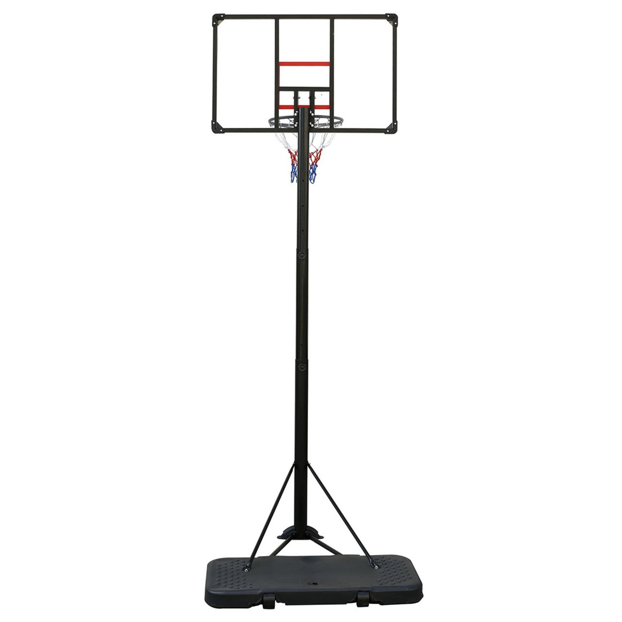 ASG Basketstativ Pro – Justerbar Basketkorg med Hjul för Trädgård & Uppfart (200–305 cm)