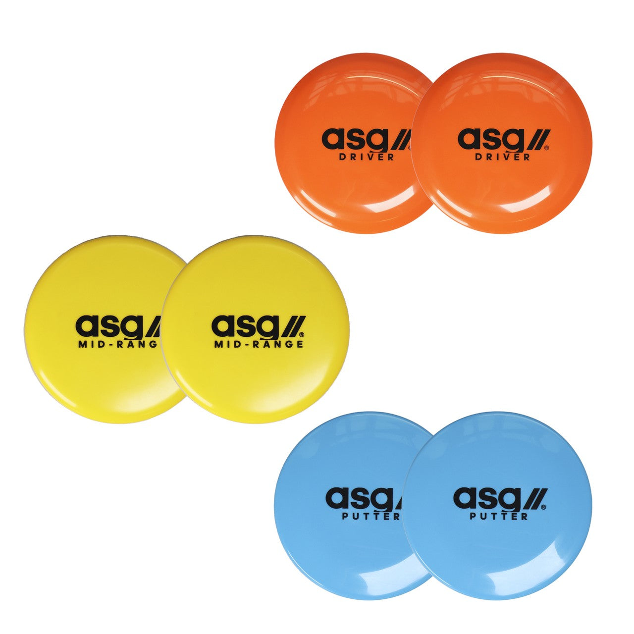 ASG Disc Golf 6-pack