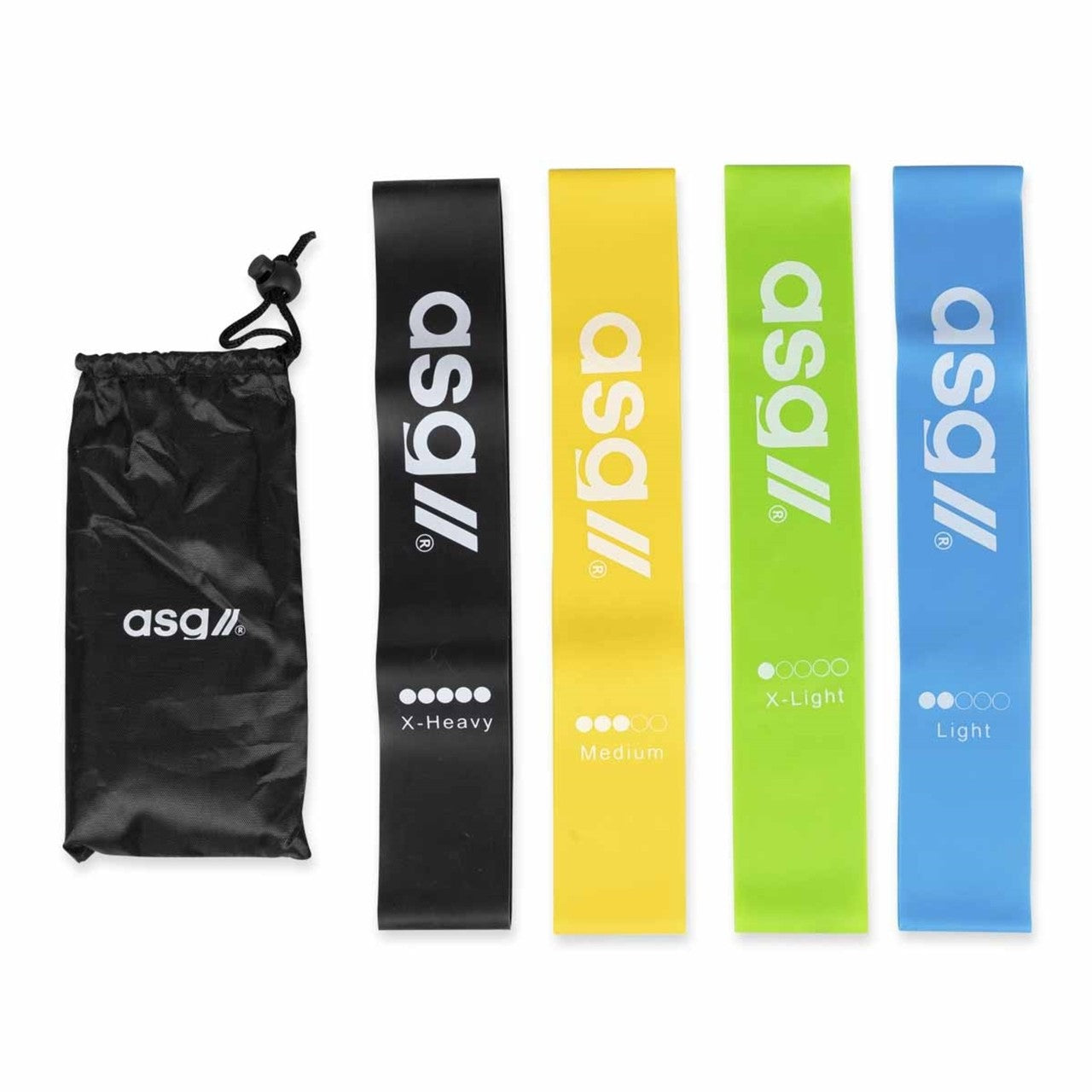 ASG Träningsband – 4-pack