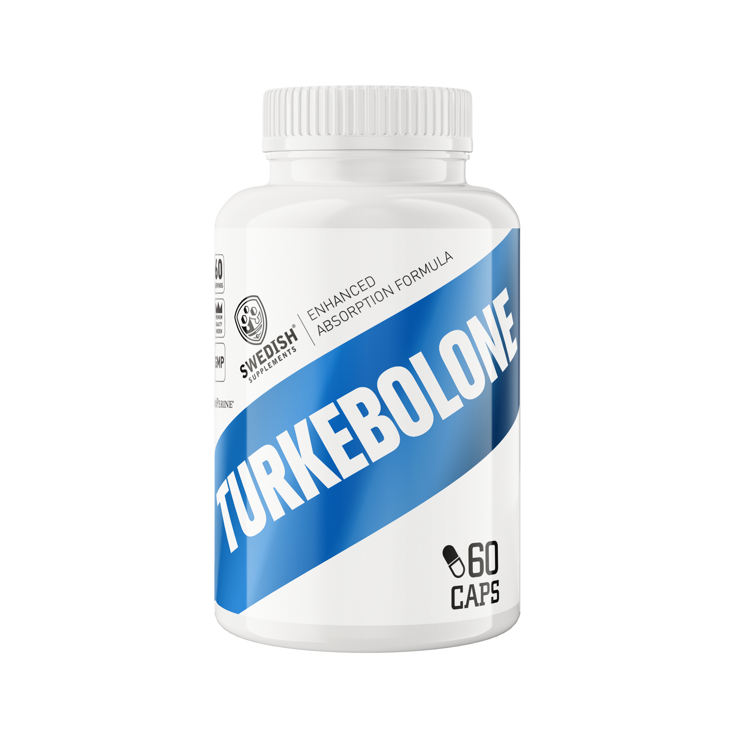 Swedish Supplements Turkebolone - 60 Caps