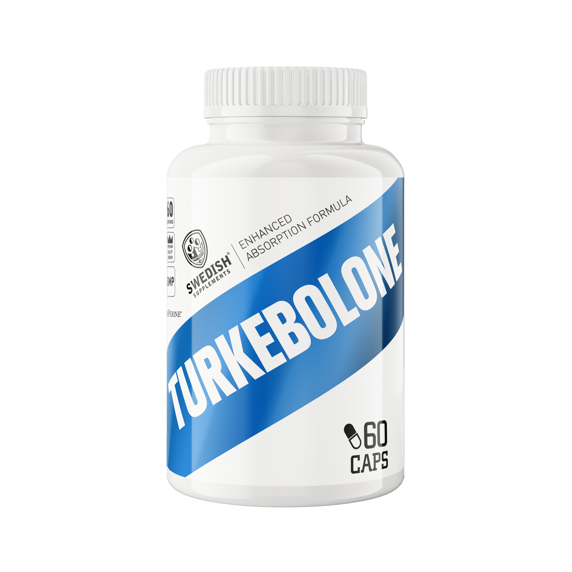 Swedish Supplements Turkebolone - 60 Caps