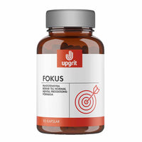 Upgrit Fokus – Kosttillskott för Mental Skärpa, Energi och Prestationsförmåga