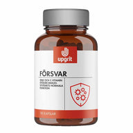 Upgrit Försvar – C-vitamin, L-Lysin & Zink för Immunstöd och Återhämtning
