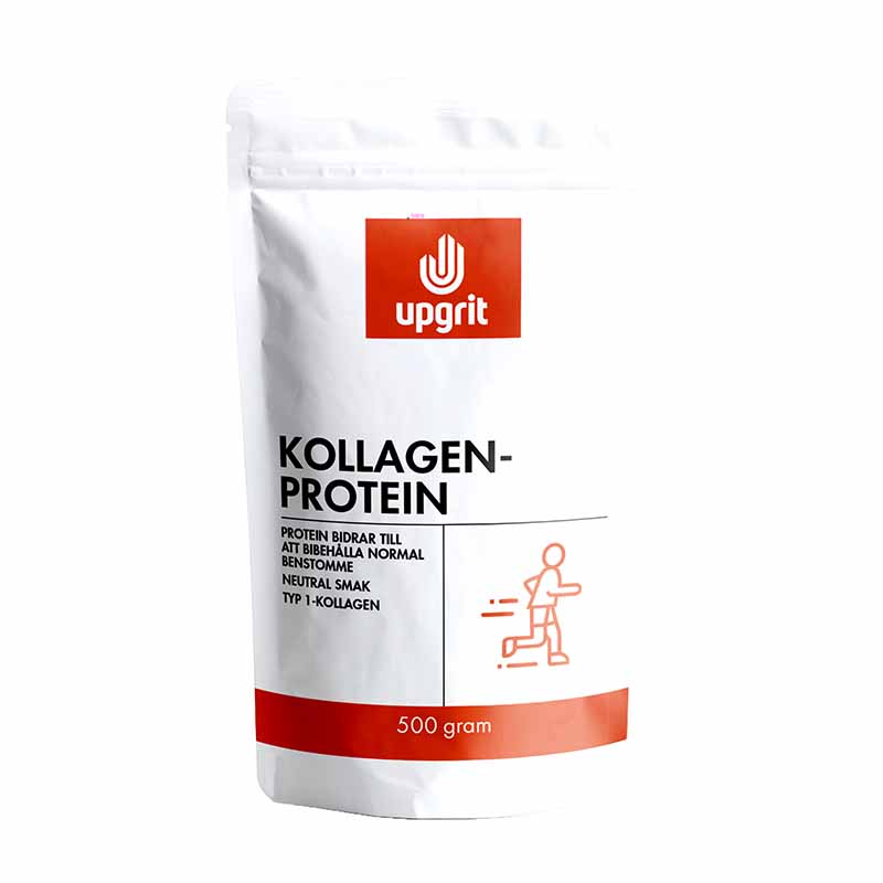 Upgrit Kollagenprotein – 500 g Hydrolyserat Typ I Kollagen