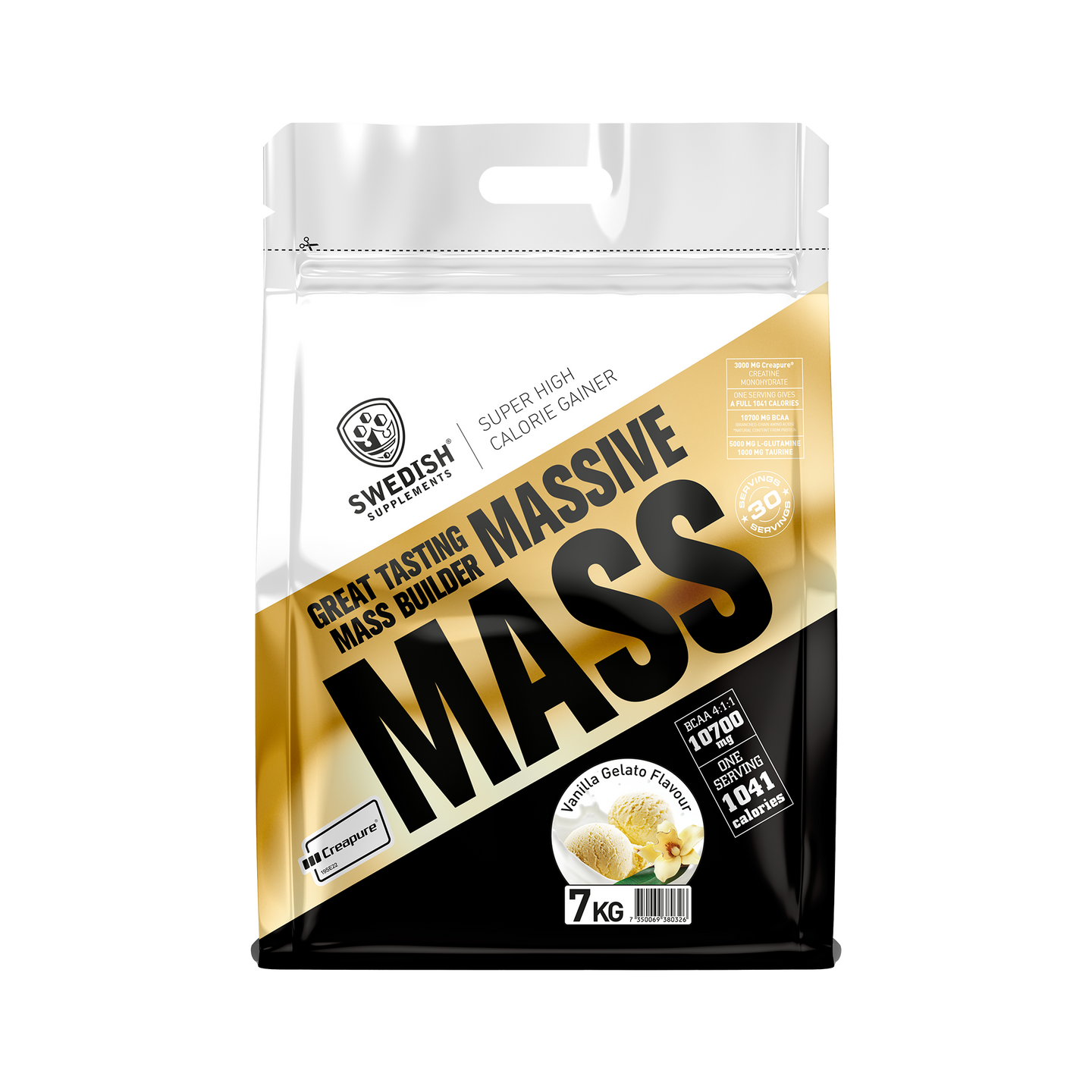 Swedish Supplements Massive Mass 7kg Gainer