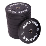 Master Fitness Crossfit Viktskivor Set 150 kg – byggt för hårda pass och många drops