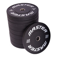 Master Fitness Crossfit Viktskivor Set 150 kg – byggt för hårda pass och många drops