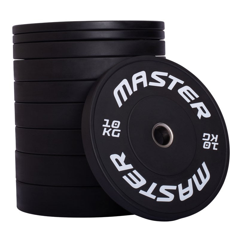 Master Fitness Crossfit Viktskivor Set 150 kg – byggt för hårda pass och många drops