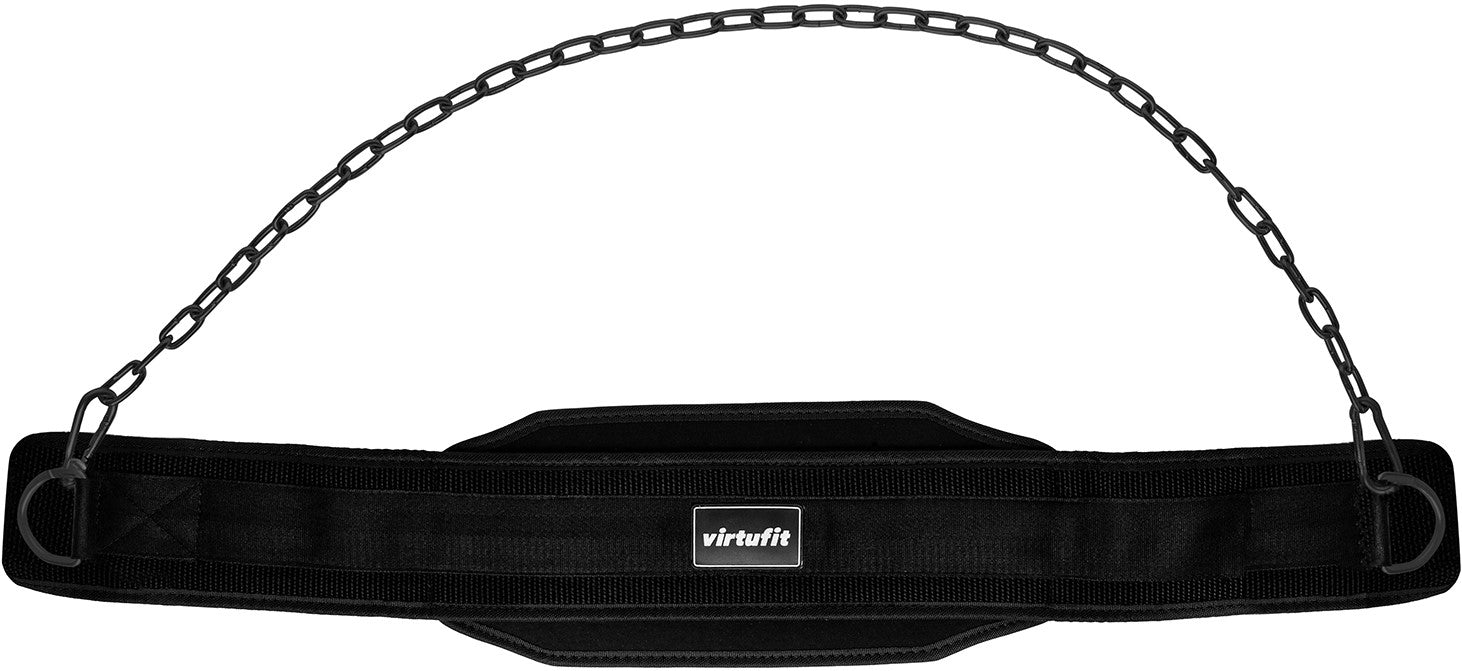 Virtufit Nylon Dip Belt, black